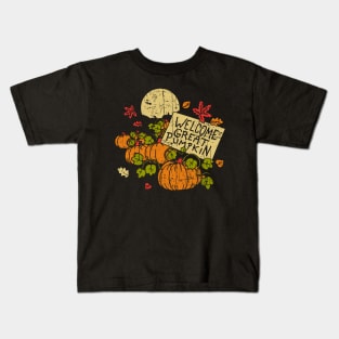 Vintage Great Pumpkin Kids T-Shirt